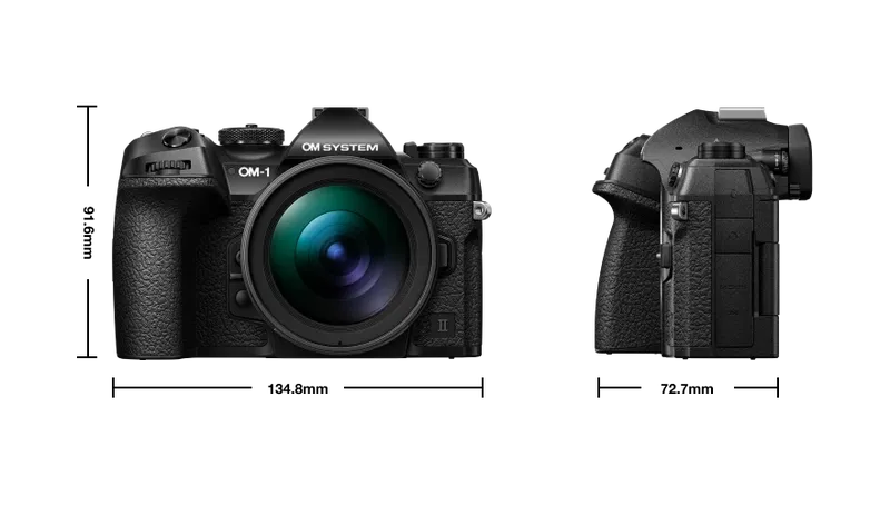 OM System OM-1 Mark II kamerahus