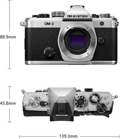 OM System OM-3 kamerahus